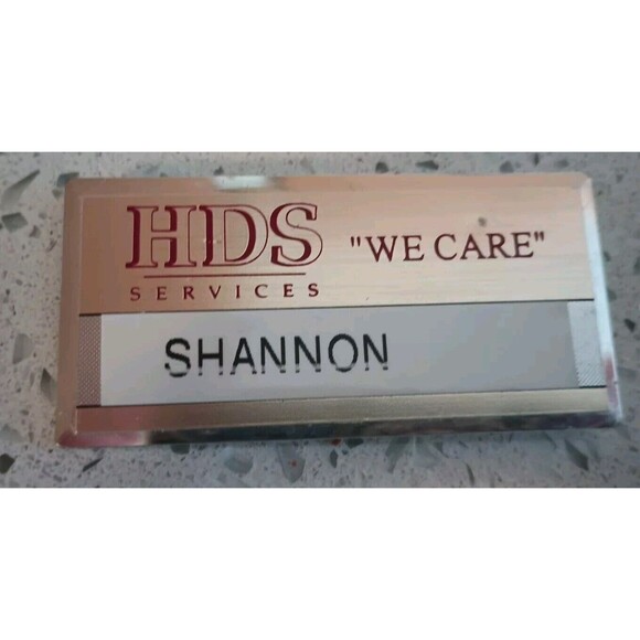 Vtg Restaurant Gas Station Name Tags Shannon Costume Shell Big Boy Got Milk? - Picture 9 of 11